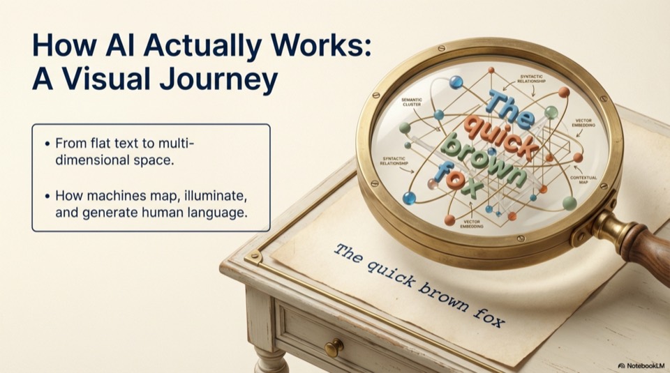 The Geometry of Meaning first slide