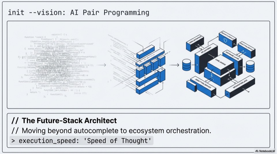 The Future Stack Architect first slide